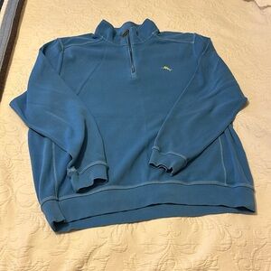 Men’s Tommy Bahama size XL quarter zip sweatshirt